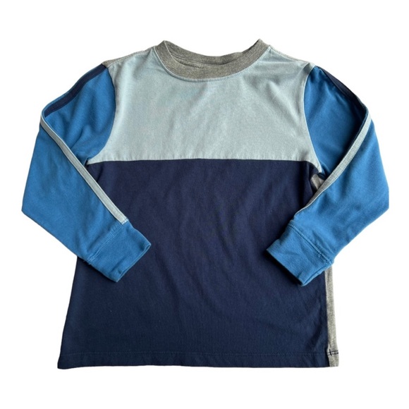 Hanna Andersson Boys Striped Long Sleeve Shirts Size 5 - Picture 4 of 10